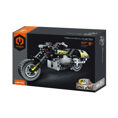 Gambar Im Master Mechanical Master Motorcycle Pull Back Set 183 Pcs 5801 - Hitam