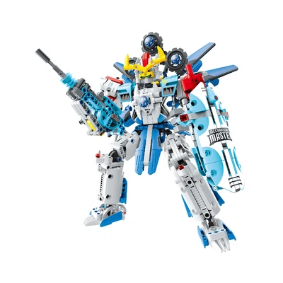 Gambar Im Master Mechanical Master Cyborg Soldier Set 641 Pcs 6815 - Putih