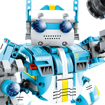 Gambar Im Master Mechanical Master Hamer Warrior Set 502 Pcs 6816 - Biru/putih