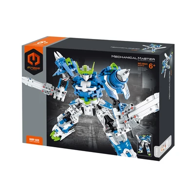 Gambar Im Master Mechanical Master Mecha Set 941 Pcs 6823 - Biru/putih