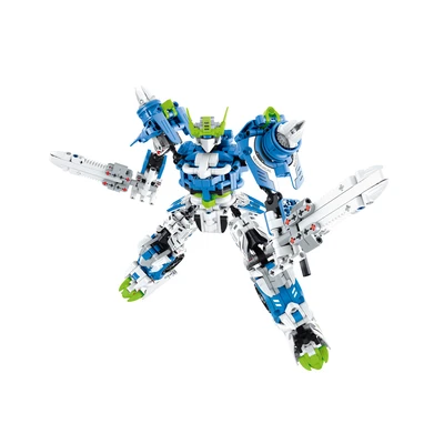 Gambar Im Master Mechanical Master Mecha Set 941 Pcs 6823 - Biru/putih
