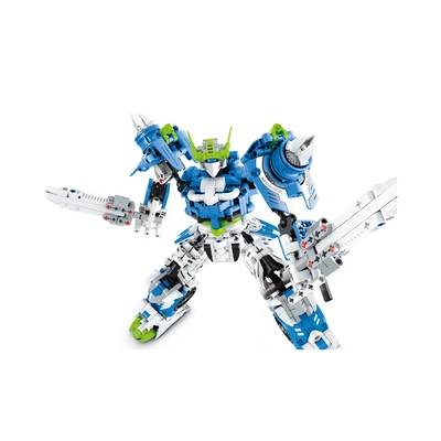 Gambar Im Master Mechanical Master Mecha Set 941 Pcs 6823 - Biru/putih