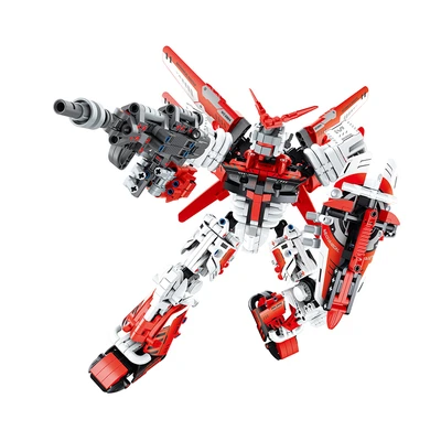 Gambar Im Master Mechanical Master Mecha Set 1100 Pcs 6824 - Merah/putih