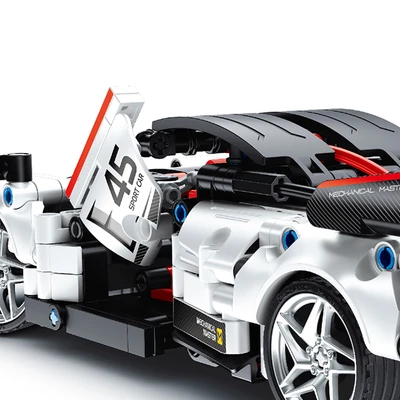 Gambar Im Master Mechanical Master Programming Super Car Set 476 Pcs 8045 - Putih