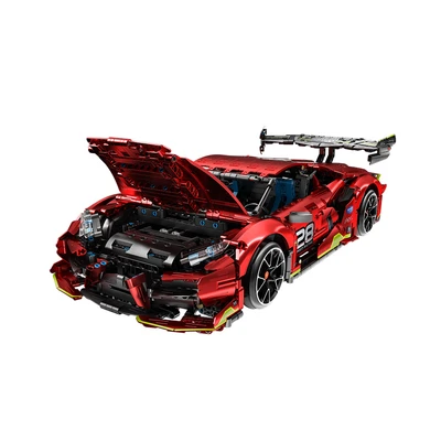 Gambar Im Master Wind Electroplate Super Car Set 1835 Pcs 9829-2 - Merah