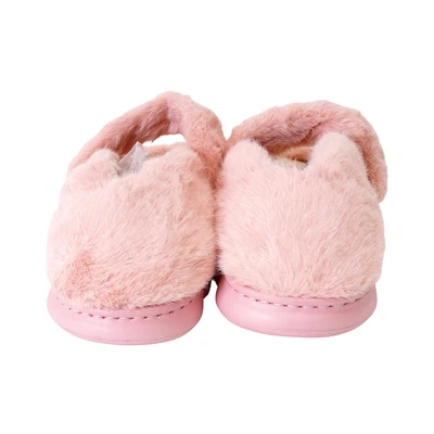 Gambar Ataru Sandal Rumah Mary Jane Fur Ukuran 38/39 - Pink