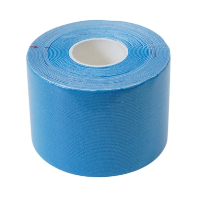Gambar Alph 5 cmx5 Mtr Plester Kinesiologi Precut - Biru
