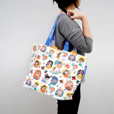 Gambar Ataru Tas Belanja People Large - Putih