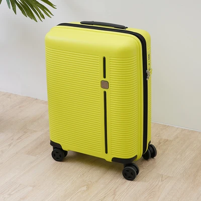 Gambar Luggo Sausalito Koper PP TSA Lock Expandable 20 Inch - Kuning Neon