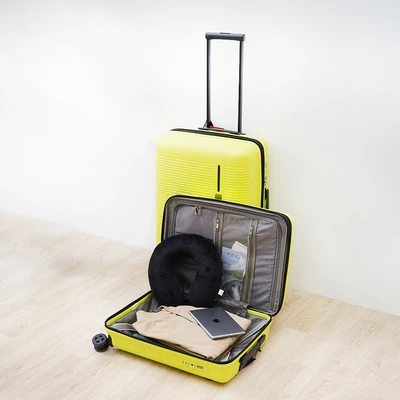 Gambar Luggo Sausalito Koper PP TSA Lock Expandable 24 Inch - Kuning Neon
