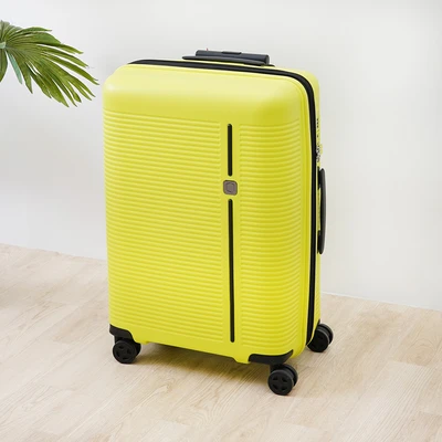 Gambar Luggo Sausalito Koper PP TSA Lock Expandable 24 Inch - Kuning Neon