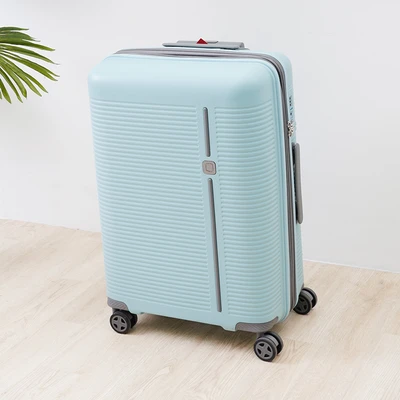 Gambar Luggo Sausalito Koper PP TSA Lock Expandable 24 Inch - Biru Muda