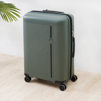 Gambar Luggo Sausalito Koper PP TSA Lock Expandable 24 Inch - Hijau Mineral