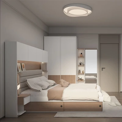 Gambar Informa 160x200 cm Iora Set Kamar Tidur - Putih