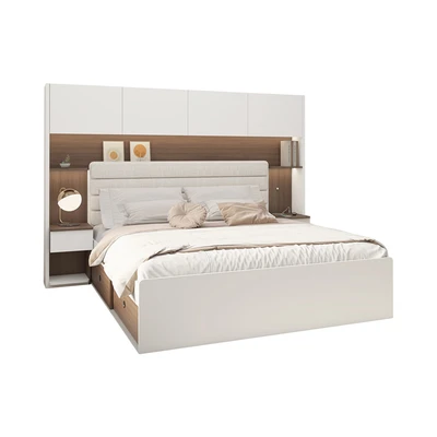 Gambar Informa Iora Tempat Tidur Queen  Dengan Headboard - Putih