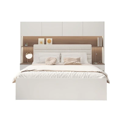Gambar Informa Iora Tempat Tidur Queen  Dengan Headboard - Putih