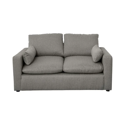 Gambar Ashley Refined Set Sofa Fabric 2 & 3 Seater - Abu-Abu