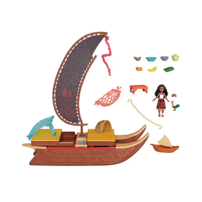 Gambar Disney Princess Playset Moana 2 Adventure Canoe Jbt54