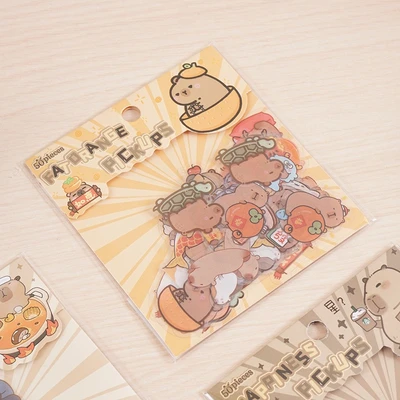 Gambar Ataru Stiker Capybara Cut Out Set 50 pcs Random