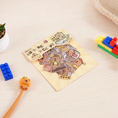 Gambar Ataru Stiker Capybara Cut Out Set 50 pcs Random