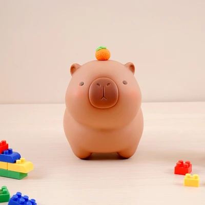 Gambar Ataru Celengan Capybara Standing - Cokelat