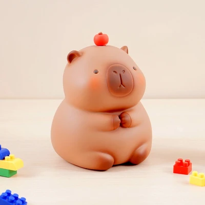 Gambar Ataru Celengan Capybara Sitting - Cokelat