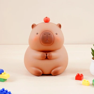 Gambar Ataru Celengan Capybara Sitting - Cokelat