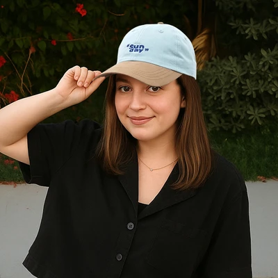 Gambar Ataru Topi Baseball Block Sunday - Biru