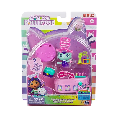 Gambar Gabby's Dollhouse Set Bobble Kitty Baby Box Crafty Pack - Mix