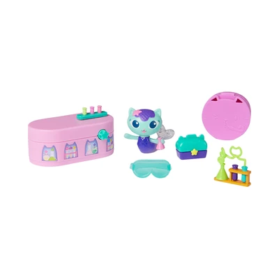 Gambar Gabby's Dollhouse Set Bobble Kitty Baby Box Crafty Pack - Mix