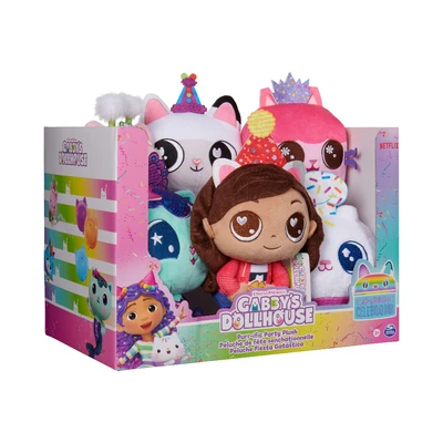 Gambar Gabby's Dollhouse Boneka Plush Purrific Party Random