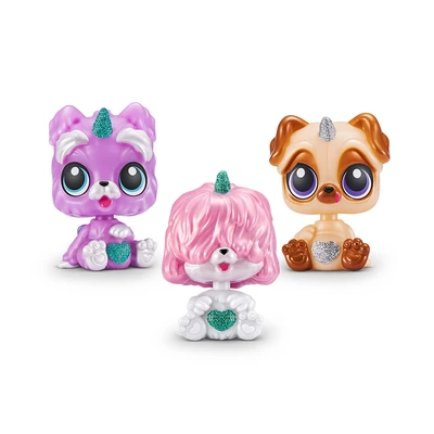 Gambar Zuru Set Minifigure Rainbocorns Pocket Puppycorns Random
