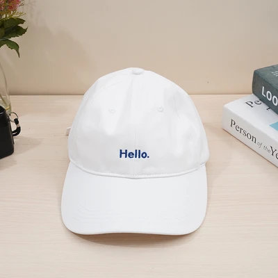 Gambar Ataru Topi Baseball Hello - Putih