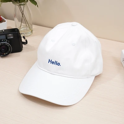 Gambar Ataru Topi Baseball Hello - Putih
