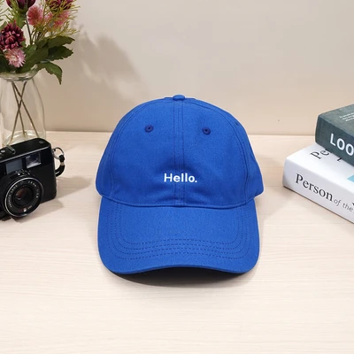 Gambar Ataru Topi Baseball Hello - Biru