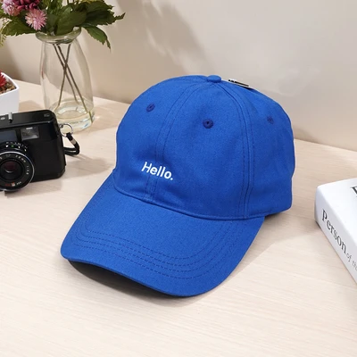 Gambar Ataru Topi Baseball Hello - Biru