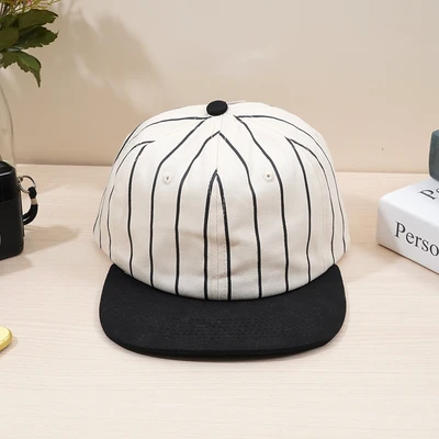 Gambar Ataru Topi Baseball Stripes - Biru Navy