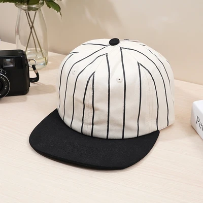 Gambar Ataru Topi Baseball Stripes - Biru Navy