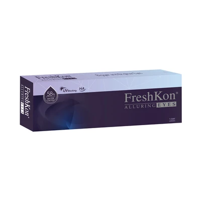 Gambar Freshkon -2.0 Softlens Alurring Eyes Daily Mystical - Hitam
