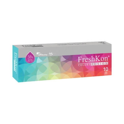 Gambar Freshkon -0.5 Softlens Colours Fusion Daily Shimmering - Abu-Abu