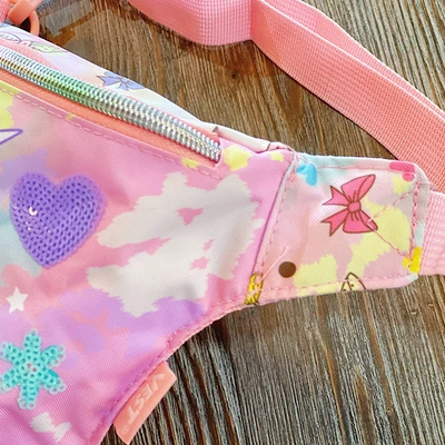 Gambar Kiddy Star Tas Pinggang Anak Unicorn - Pink