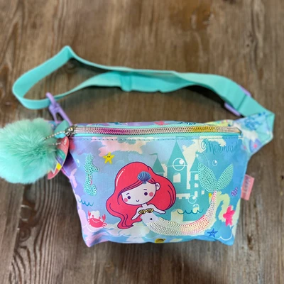 Gambar Kiddy Star Tas Pinggang Anak Mermaid - Biru