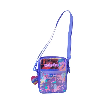 Gambar Kiddy Star Tas Selempang Anak - Ungu