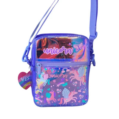 Gambar Kiddy Star Tas Selempang Anak - Ungu