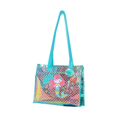 Gambar Kiddy Star Tote Bag Anak Mermaid - Biru