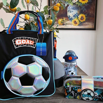 Gambar Kiddy Star Tote Bag Anak Soccer - Hitam