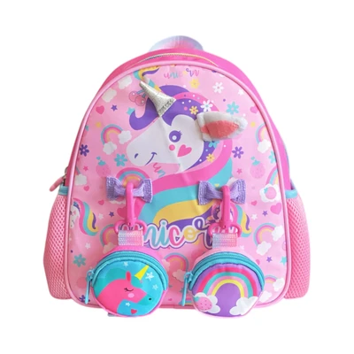 Gambar Kiddy Star Tas Ransel Anak Unicorn Small - Pink