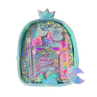 Gambar Kiddy Star Tas Ransel Anak & Set Alat Tulis - Hijau