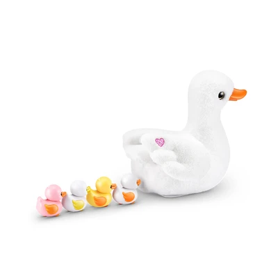 Gambar Zuru Set Boneka Pets Alive Mama Duck & Baby - Putih