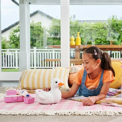 Gambar Zuru Set Boneka Pets Alive Mama Duck & Baby - Putih